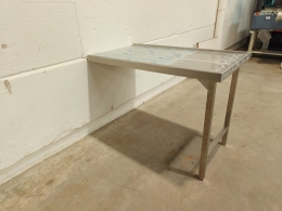 in- uitgangtafel vaatwasser - 110x60 cm